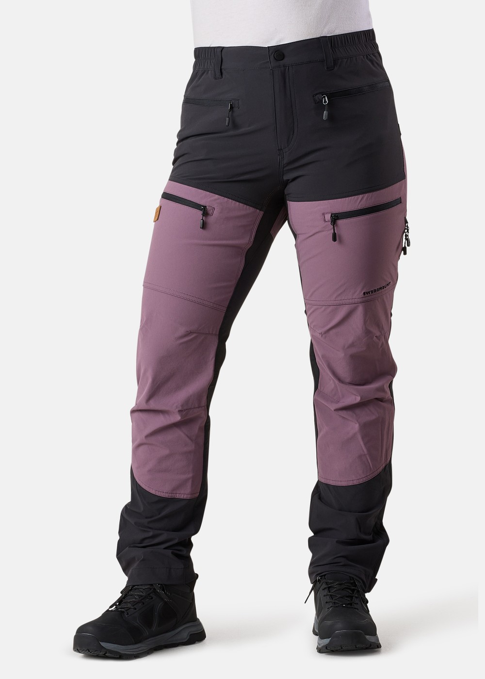Lofoten Stretch Pants W, Black/Dk. Mauve, 46,  Byxor Lofoten Stretch Pants W, Black/Dk. Mauve, 46,  Byxor