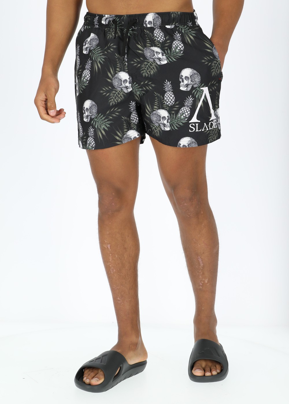 Southport Beachshorts, Black Skull Aop, Xs,  Badbyxor | Alpin skidåkning//Skidbyxor//SPORTER//Sport & aktivitet | Padelspecialisterna