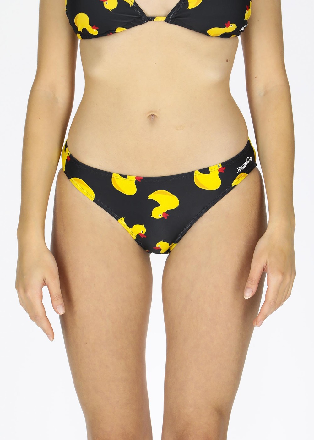 Bikini Bottom W, Black Yellow Duck, 40,  Badkläder Bikini Bottom W, Black Yellow Duck, 40,  Badkläder