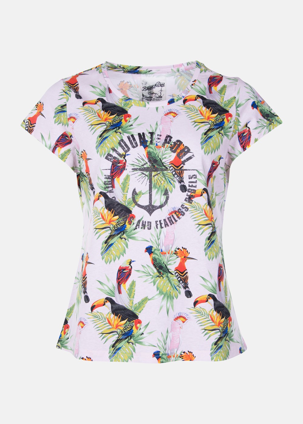 Hawaii Tee W, Pink Kakadua, 36,  Strandkläder