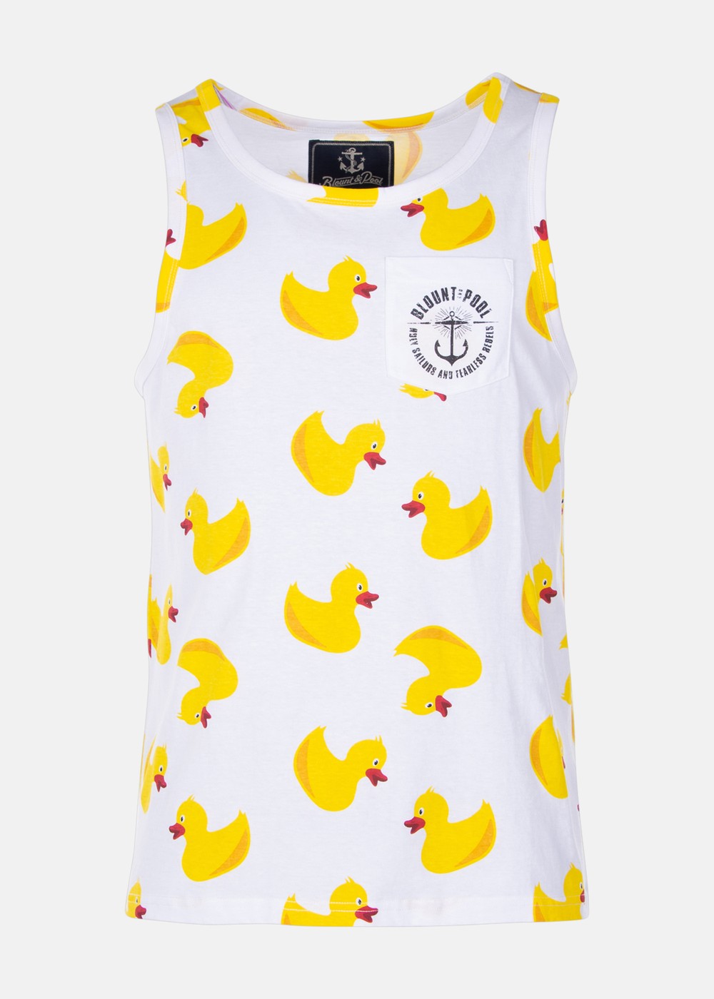 Tropical Singlet, White Yellow Duck, Xs,  Strandkläder Tropical Singlet, White Yellow Duck, Xs,  Strandkläder