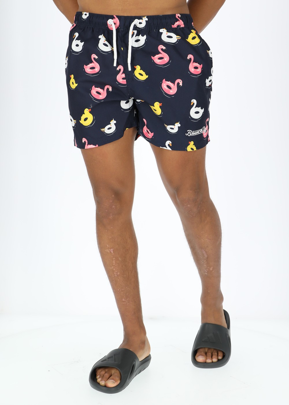 Beachshorts, Navy Paradise Pool Party, L,  Badbyxor Beachshorts, Navy Paradise Pool Party, L,  Badbyxor