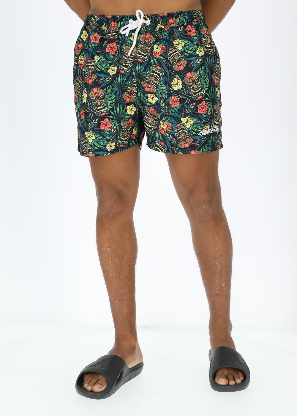 Beachshorts, Toteme Palm Black, Xs,  Badbyxor