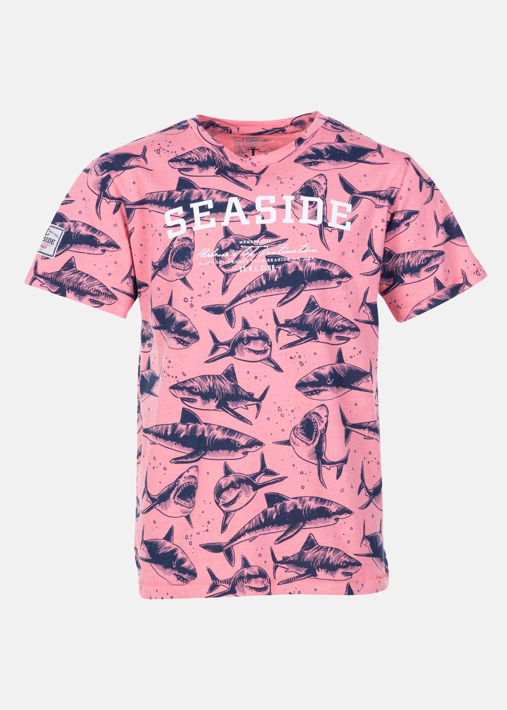 Ocean Tee Jr, Coral Shark, 90,  Strandkläder