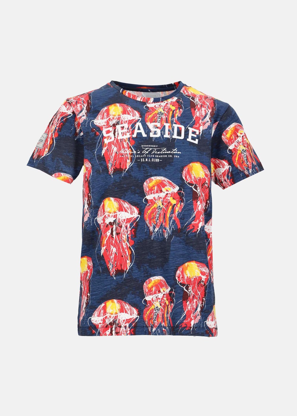 Ocean Tee Jr, Blue Electric Jellyfish, 130,  Strandkläder Ocean Tee Jr, Blue Electric Jellyfish, 130,  Strandkläder