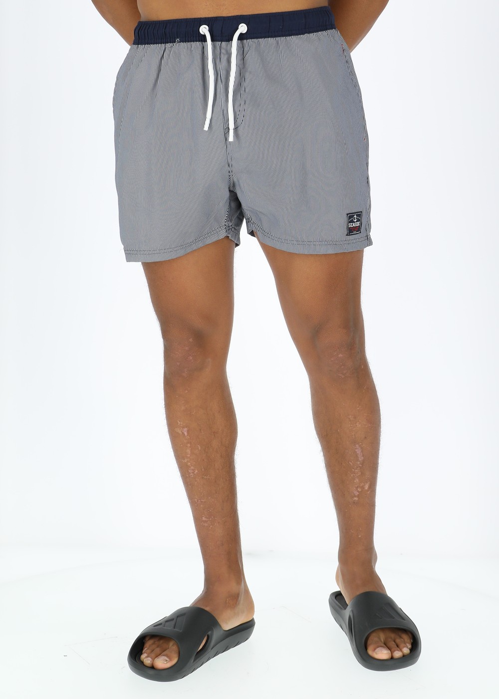 Pacific Beachshorts, Navy Stripe, S,  Badkläder Pacific Beachshorts, Navy Stripe, S,  Badkläder