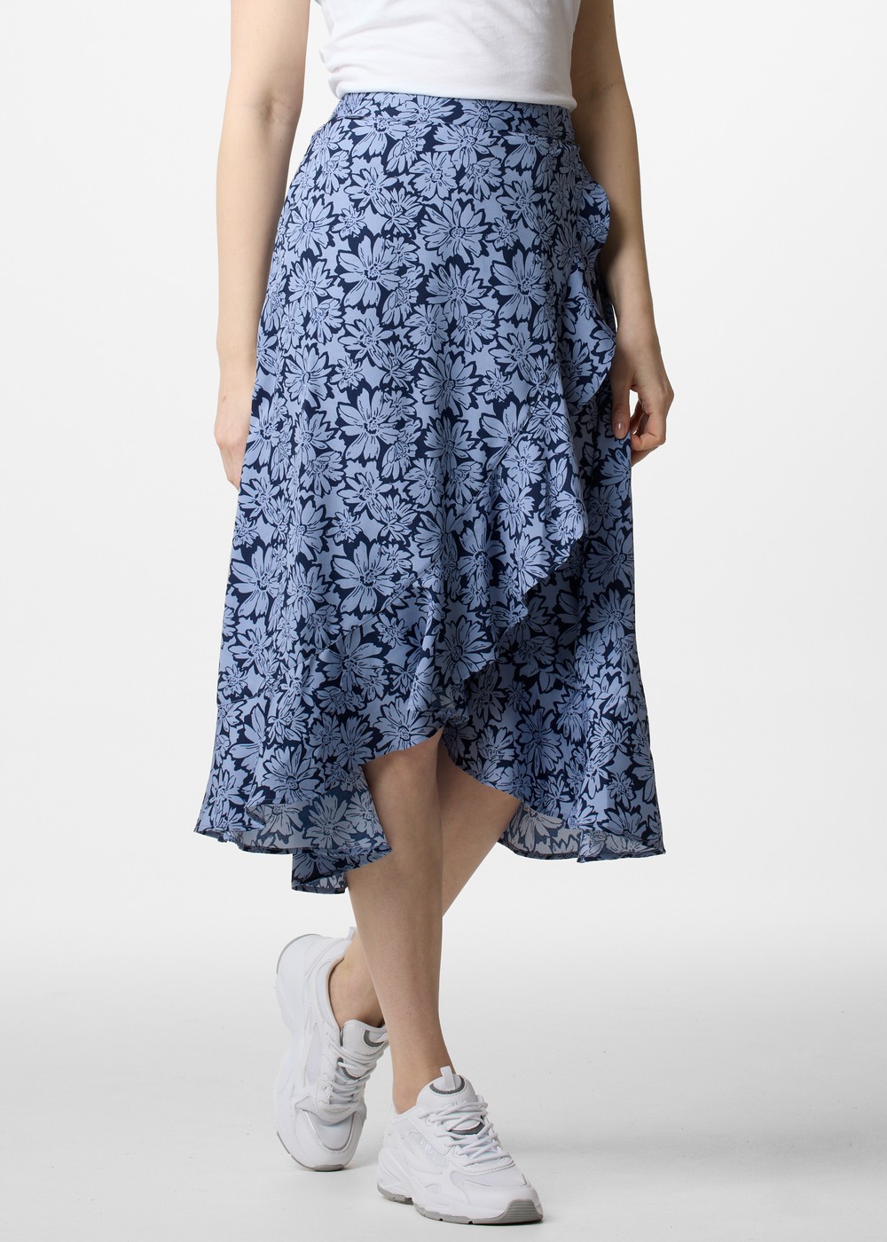 Sankt Claud Skirt W, Daisey Flower Blue, 36,  Strandkläder Sankt Claud Skirt W, Daisey Flower Blue, 36,  Strandkläder