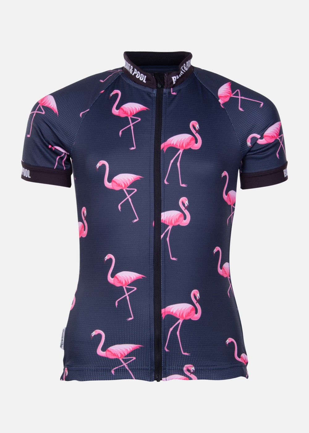 Tour Bike Tee Jr, Navy Flamingo, 150,  Cykelkläder