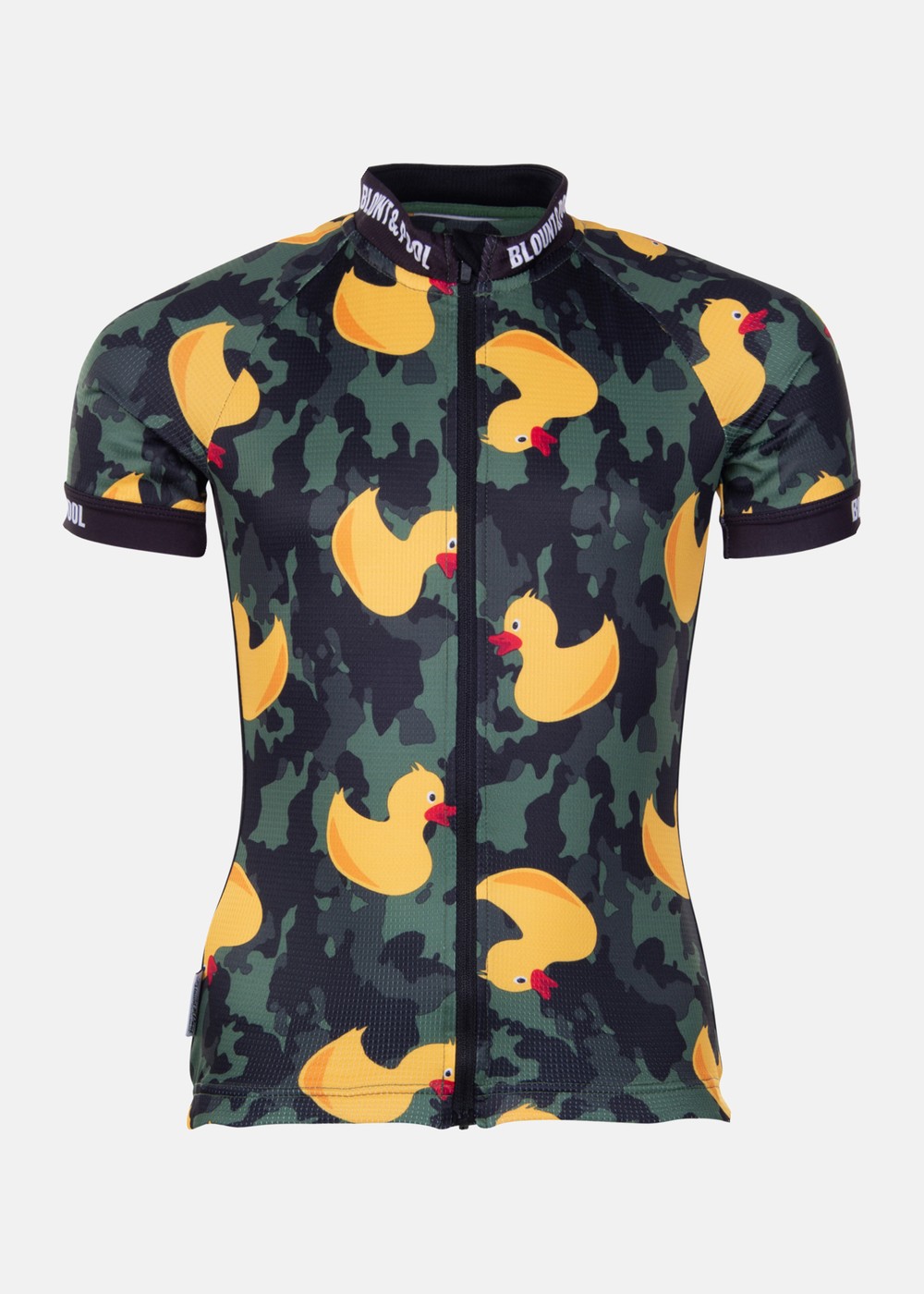 Tour Bike Tee Jr, Camo Yellow Duck, 140,  Cykelkläder