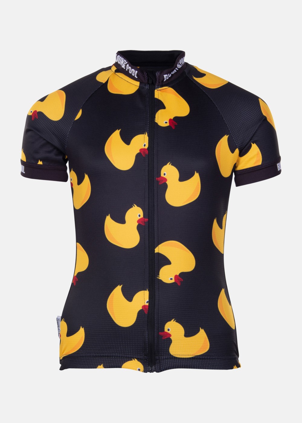 Tour Bike Tee Jr, Black Yellow Duck, 150,  Cykelkläder