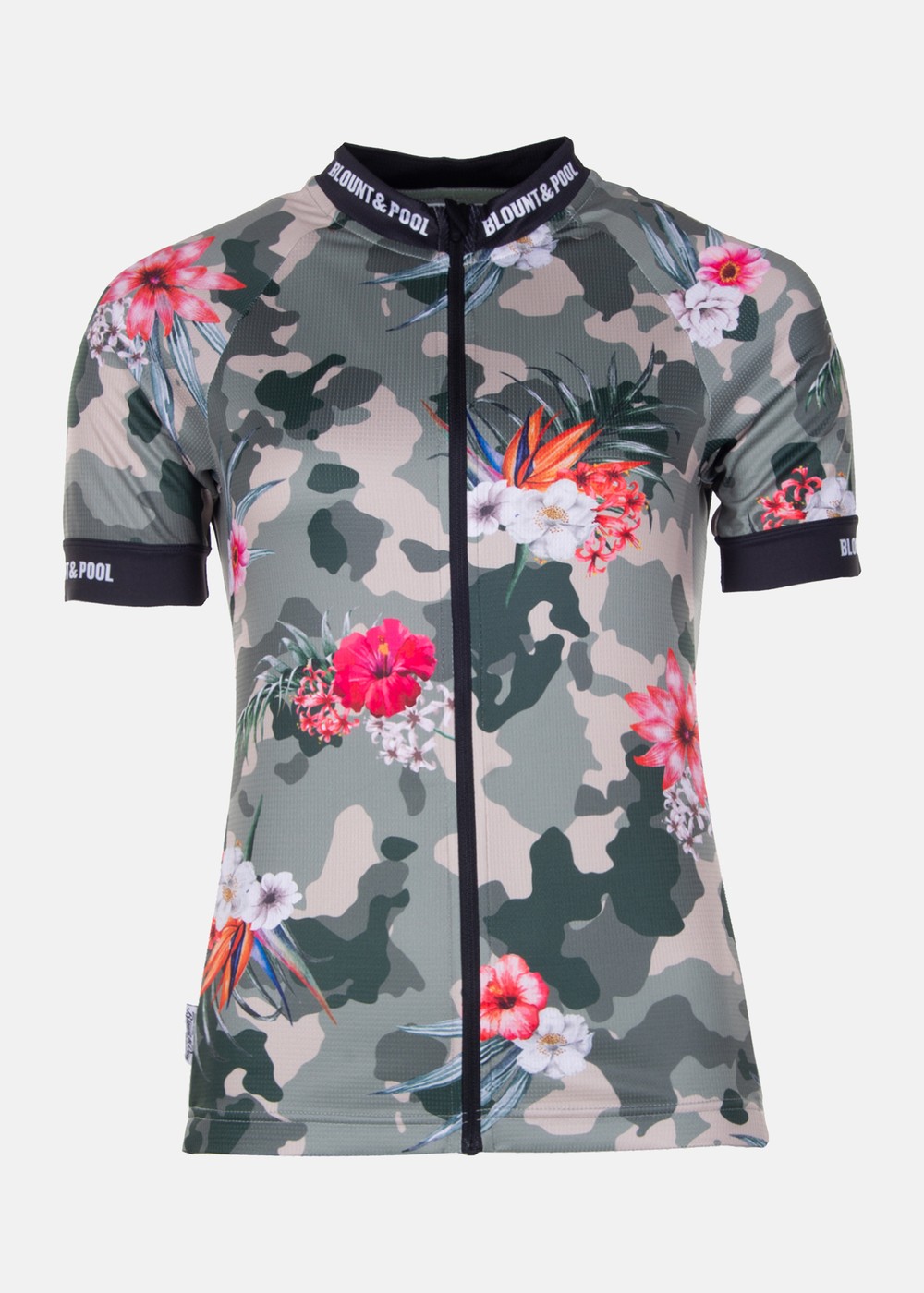 Tour Bike Tee W, Camo Flower Aop, 44,  Toppar