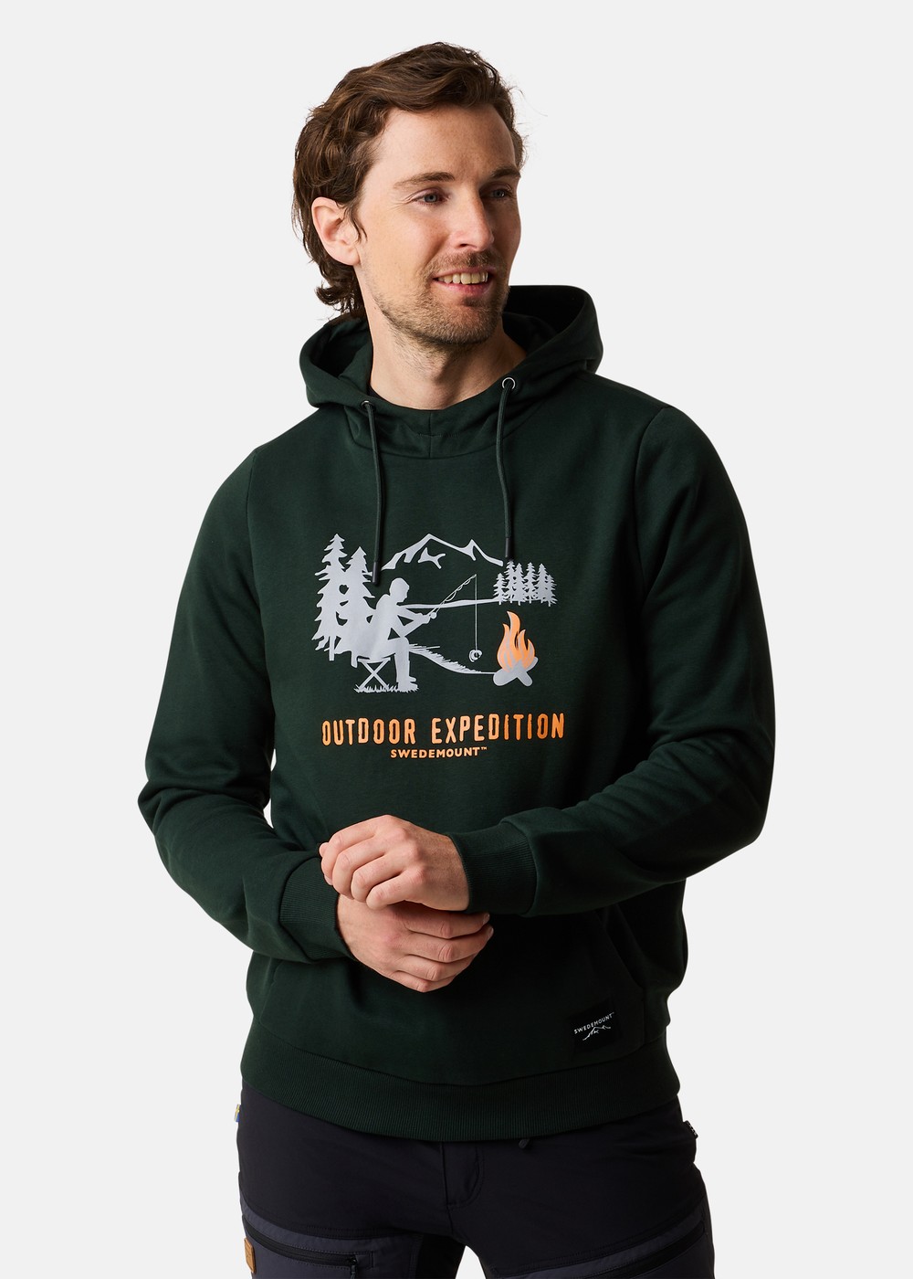 Forest Hood, Green Fisherman, L,  Hoodies