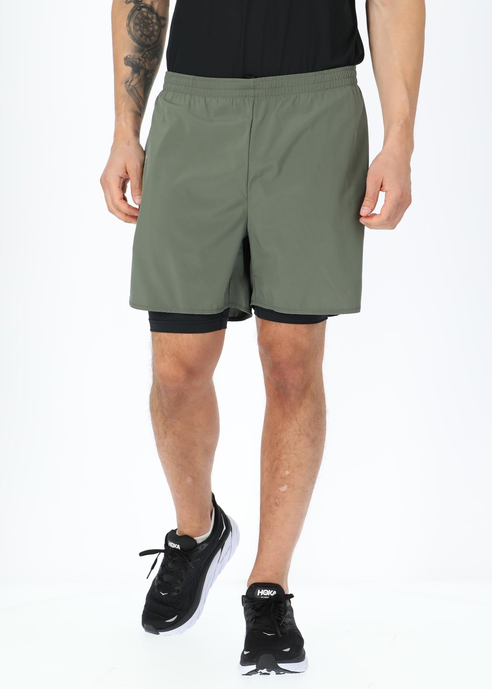 Training 2in1 Shorts, Olive, 2xl,  Löparshorts Training 2in1 Shorts, Olive, 2xl,  Löparshorts