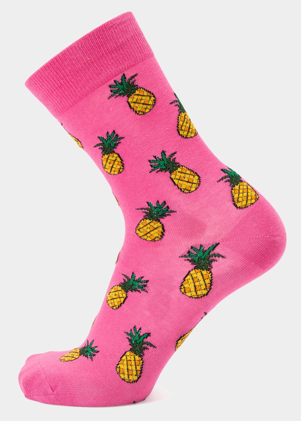 Tropical Sock, Pink Pineapple, 36-40,  Bomullsstrumpor