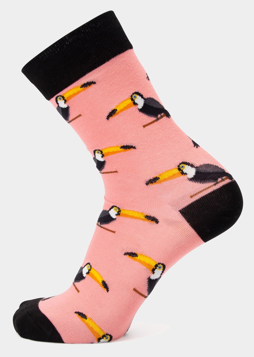 Tropical Sock, Coral Tucan, 41-46,  Bomullsstrumpor