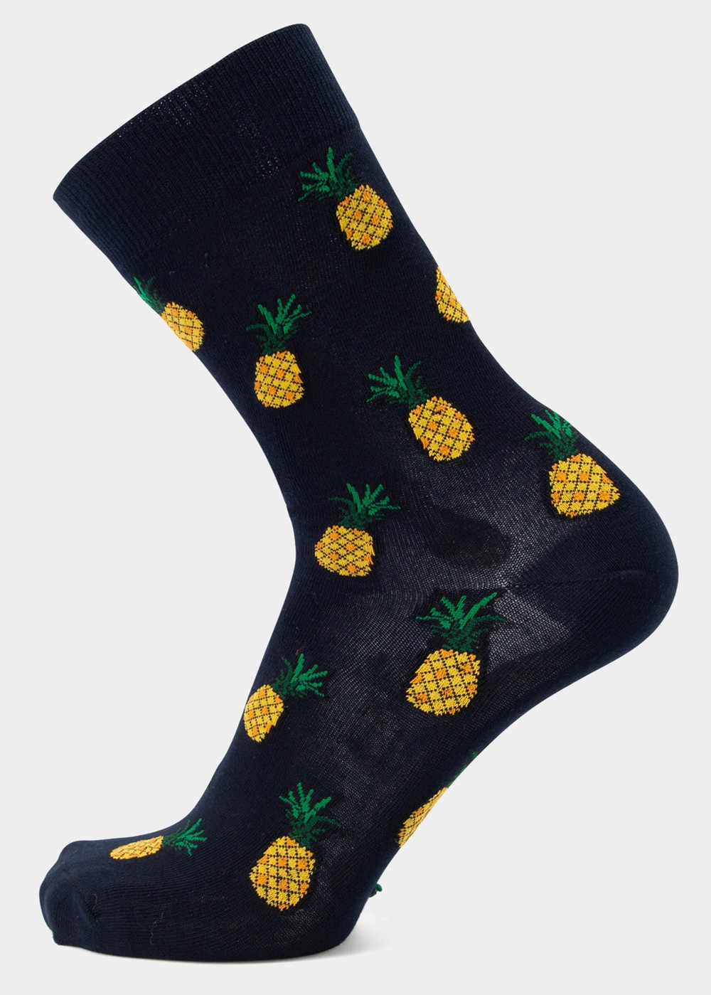Tropical Sock, Navy Pineapple, 36-40,  Bomullsstrumpor Tropical Sock, Navy Pineapple, 36-40,  Bomullsstrumpor