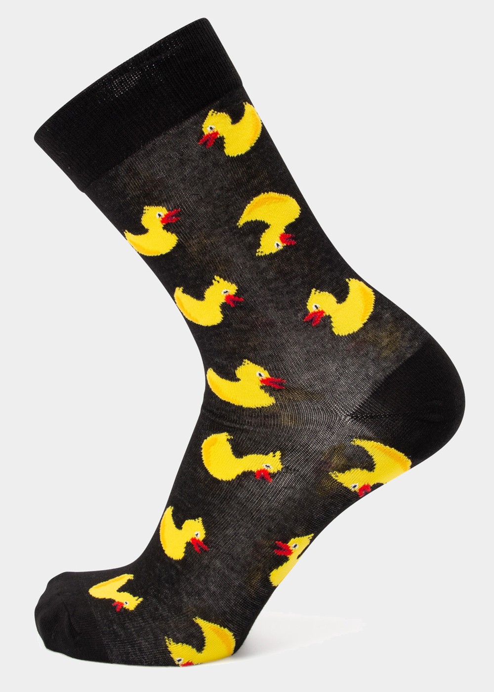 Tropical Sock Jr, Black Yellow Duck, 31-35,  Bomullsstrumpor