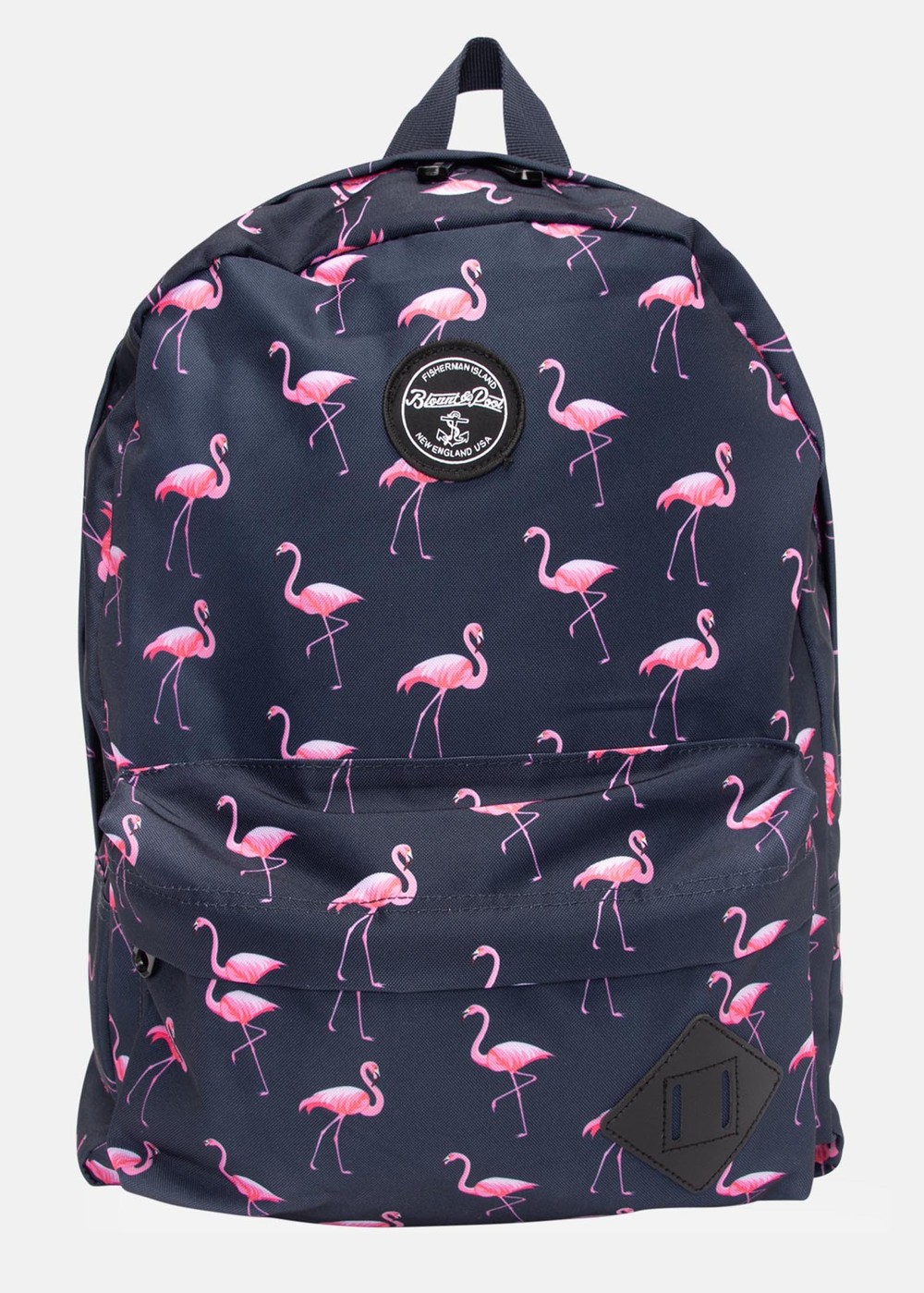 Hawaii Backpack, Navy Flamingo, Onesize,  Skolväskor