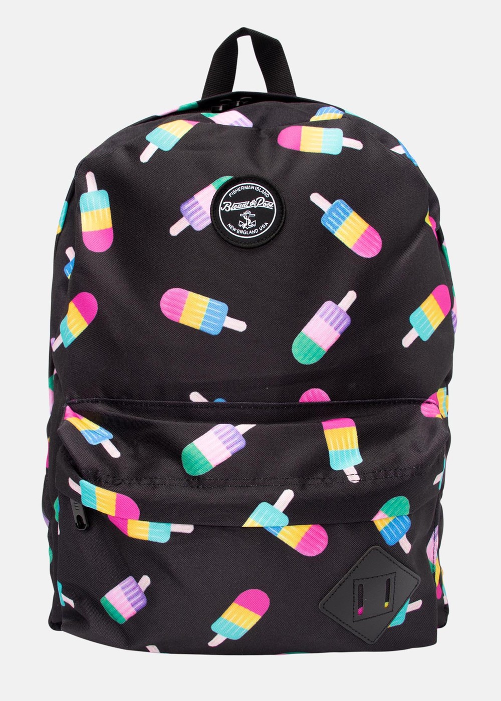 Hawaii Backpack, Black Ice Cream, Onesize,  Skolväskor Hawaii Backpack, Black Ice Cream, Onesize,  Skolväskor