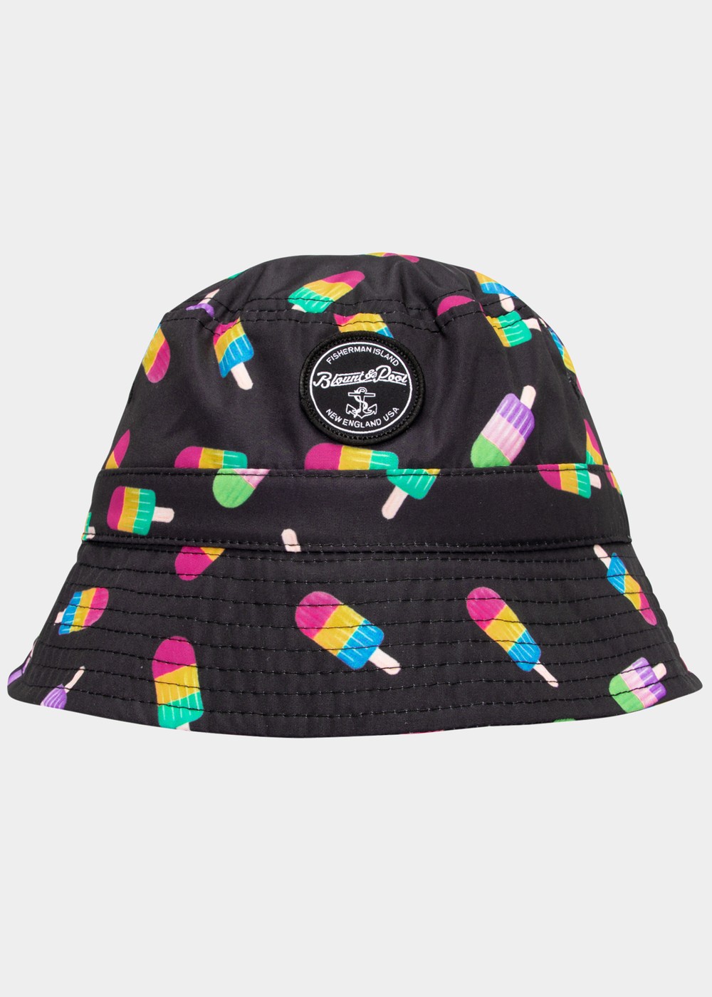 Hawaii Bucket Hat, Black Ice Cream, L/Xl,  Hattar
