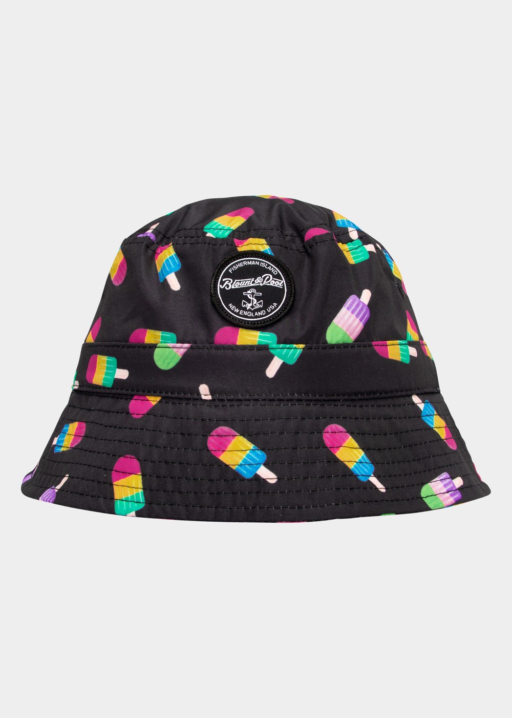 Hawaii Bucket Hat Jr, Black Ice Cream, Onesize,  Badkläder