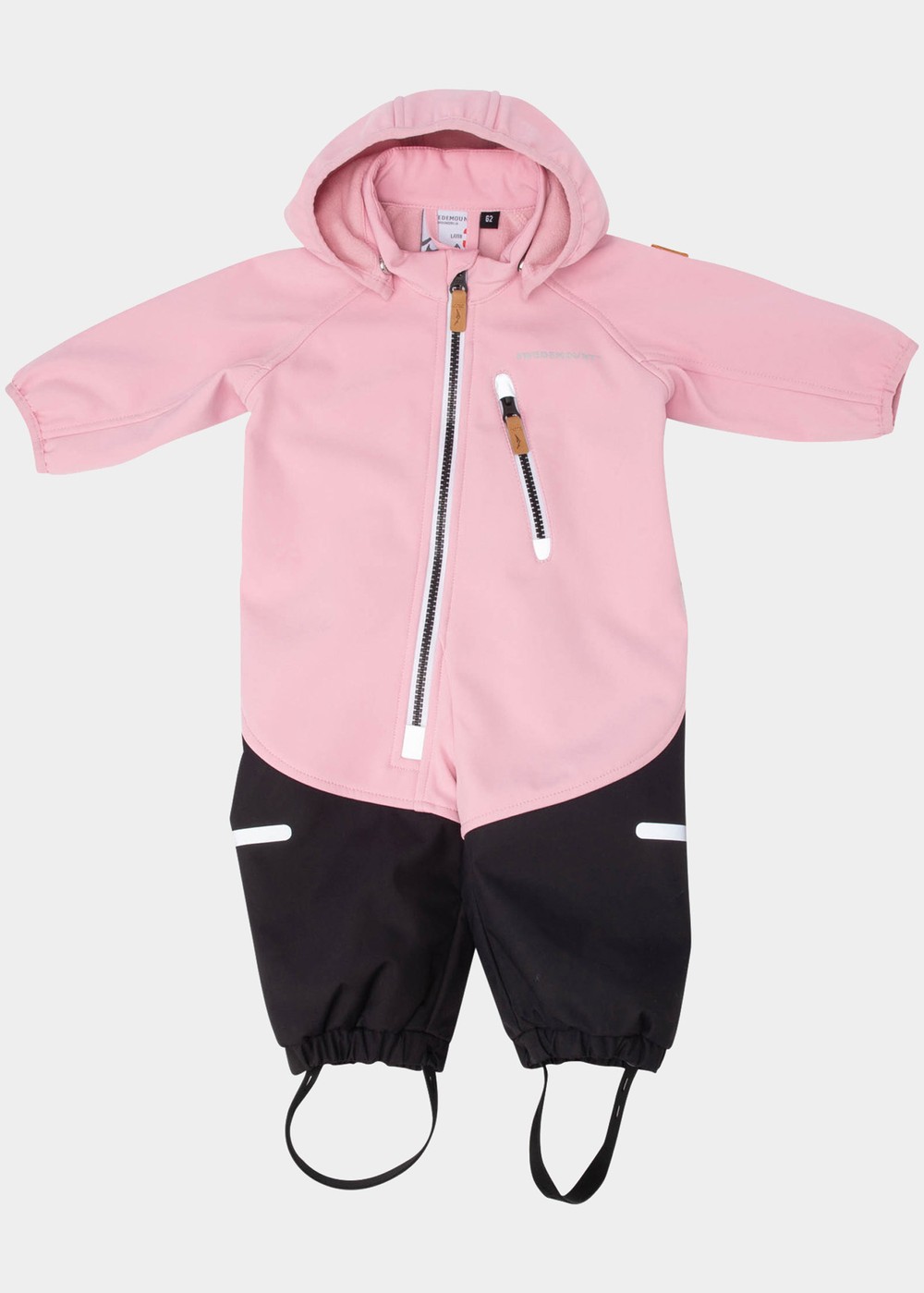 Holmenkollen Softshell Overall Infant, Lt. Pink, 62,  Regnjackor