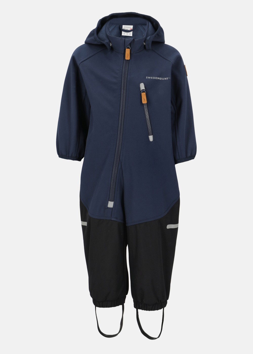 Holmenkollen Softshell Overall Infant, Navy/Navy, 98,  Regnjackor