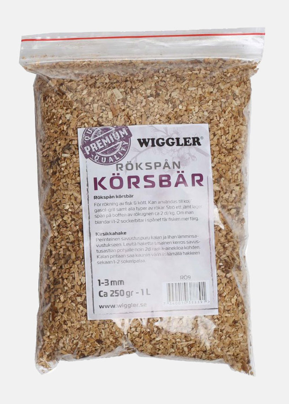 Wiggler Rökspån Körsbär 250gr, Trä, 250,  Verktyg Och Tillbehör