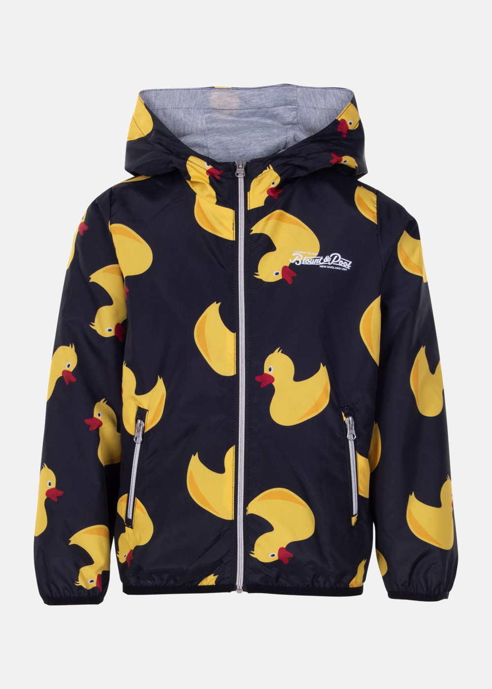 Tropical Wind Jacket Jr, Black Yellow Duck, 160,  Löparkläder