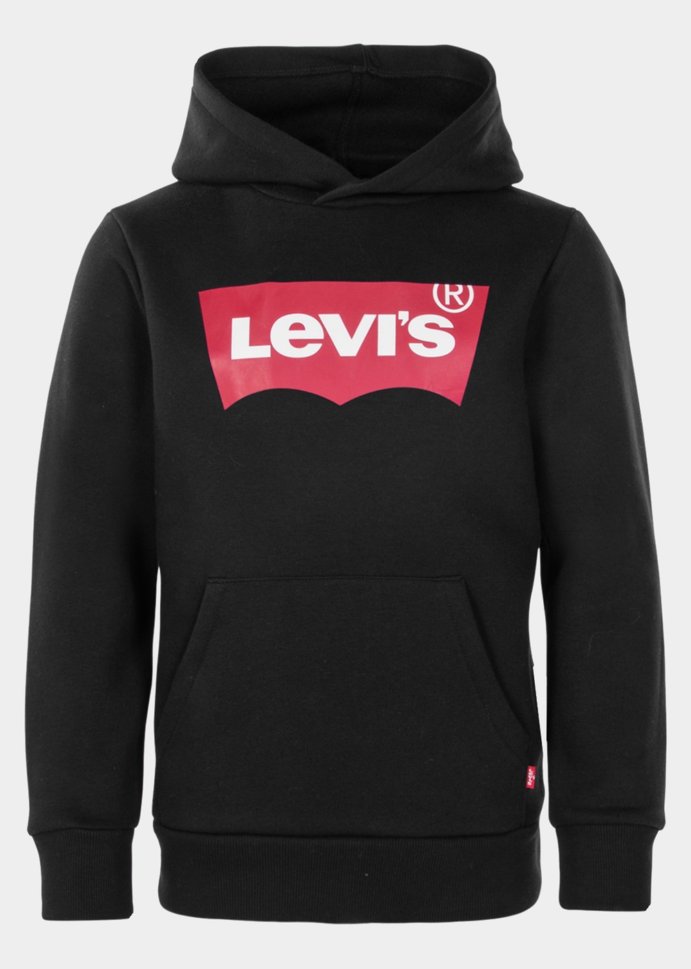 Lvb-Batwing Screenprint Hoodie, Black, 10,  Hoodies