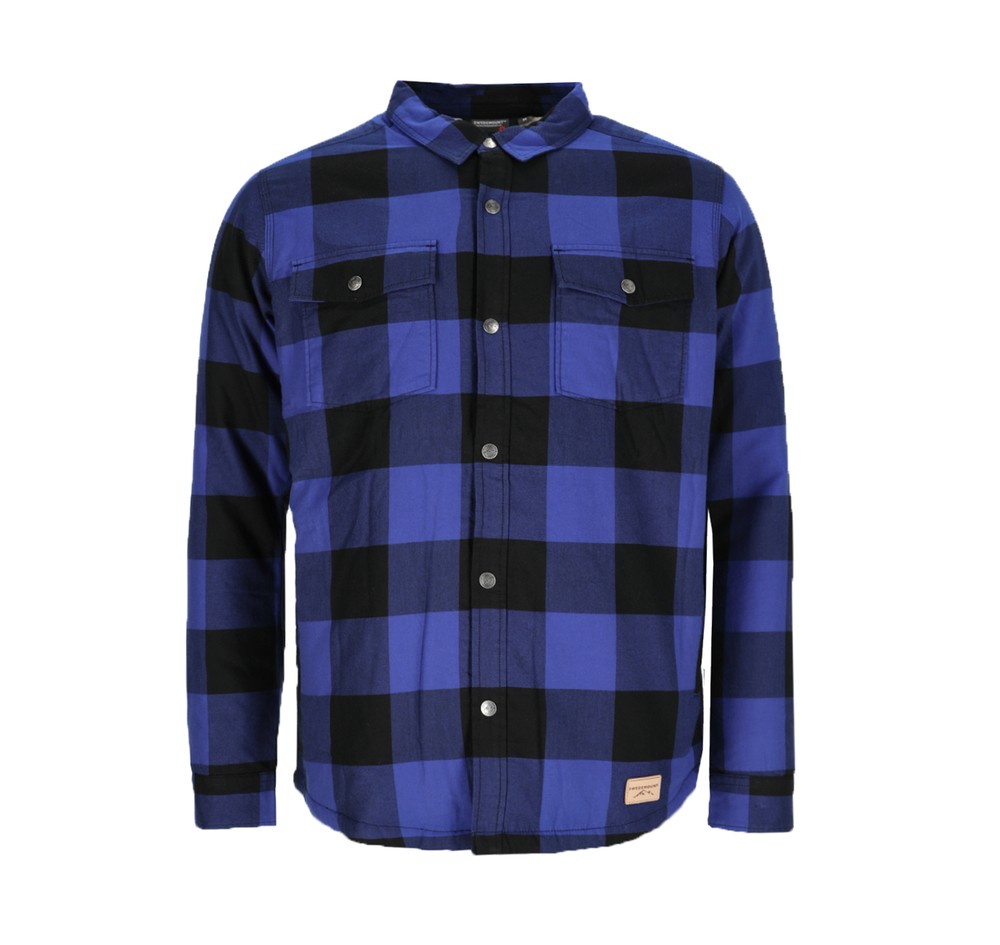 Forest Pile Shirt, Blue/Black, Xl,  Långärmade Skjortor | Underkläder//Kalsonger//Mode | Padelspecialisterna