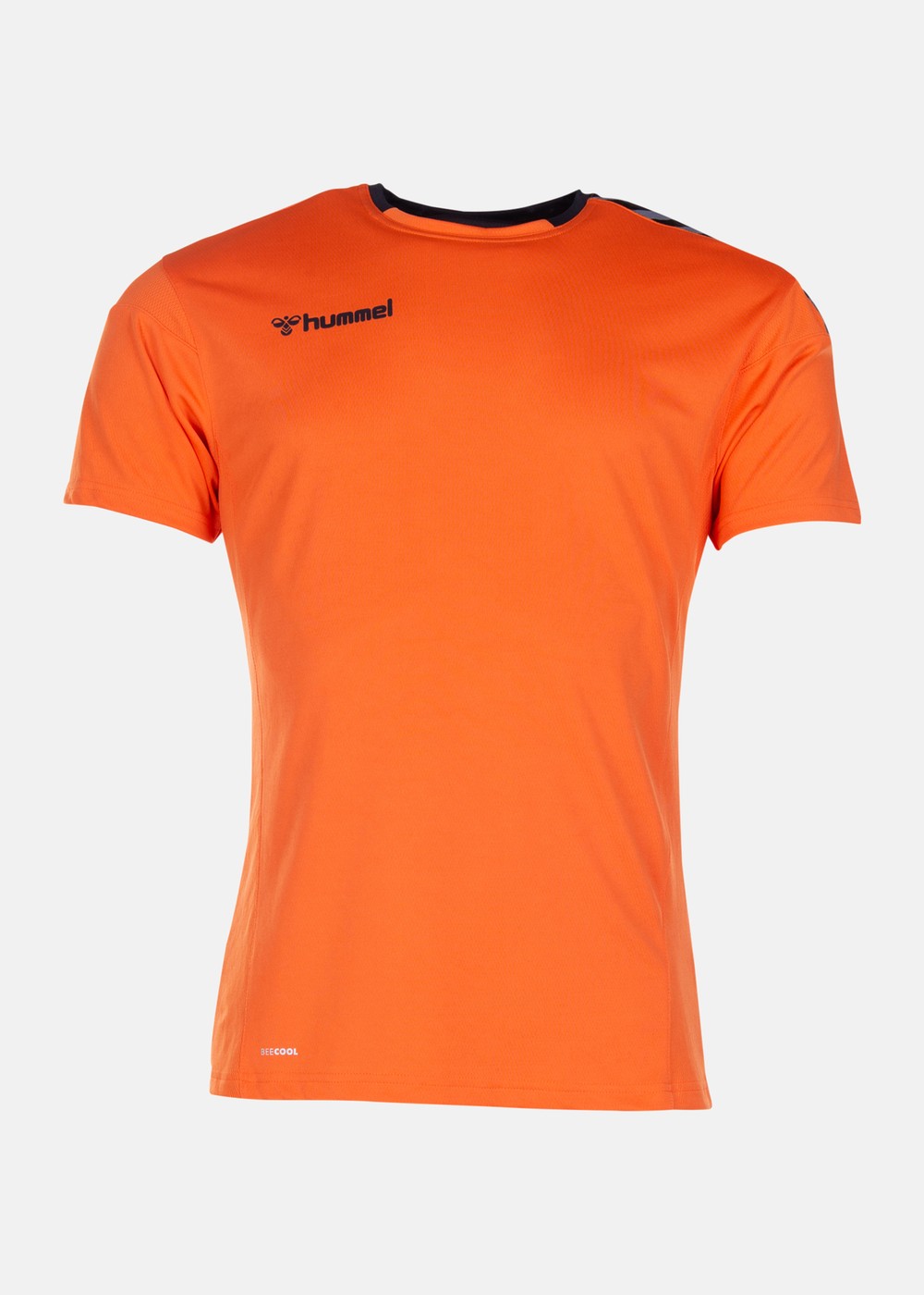 Hmlauthentic Poly Jersey S/S, Tangerine, S,  Tränings-T-Shirts