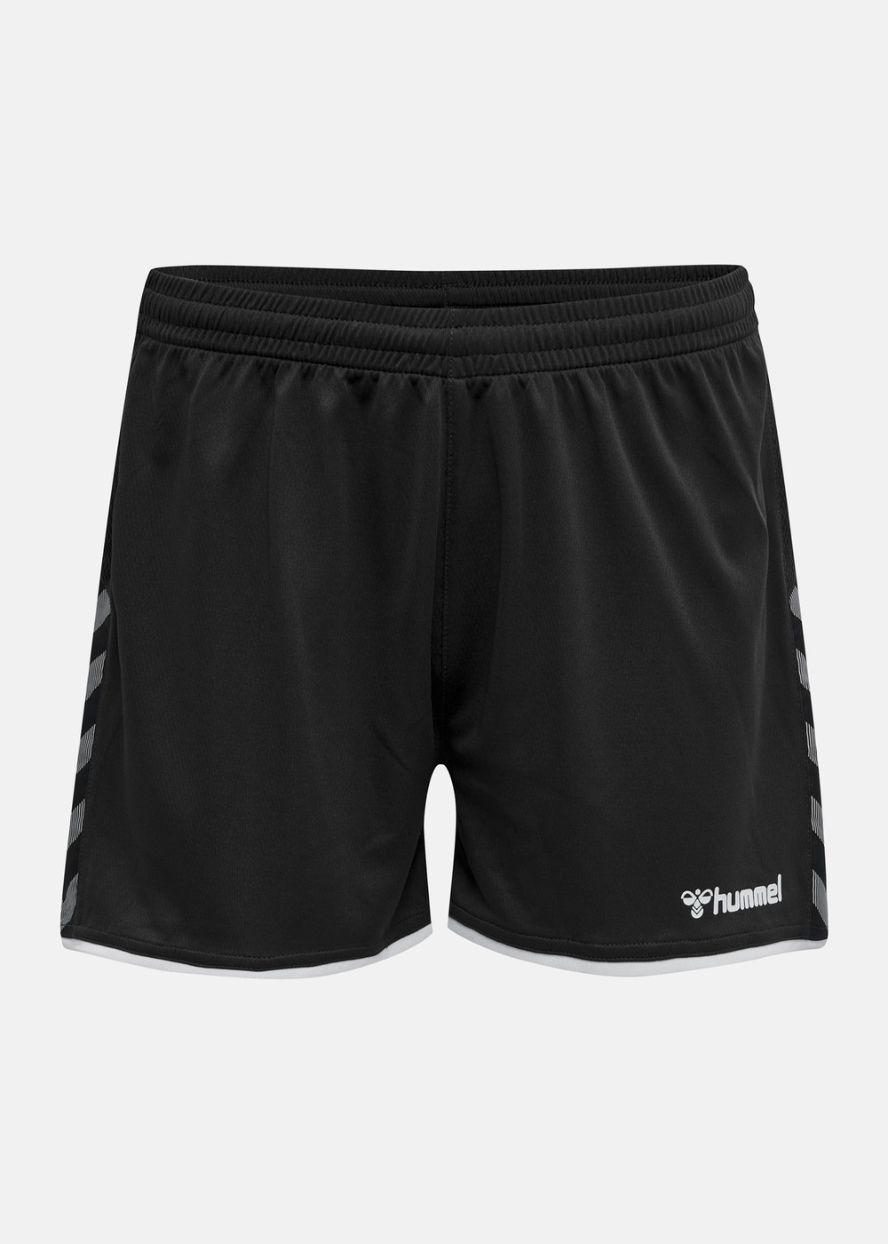 Hmlauthentic Poly Shorts Woman, Black/White, Xxl,  Träningsshorts