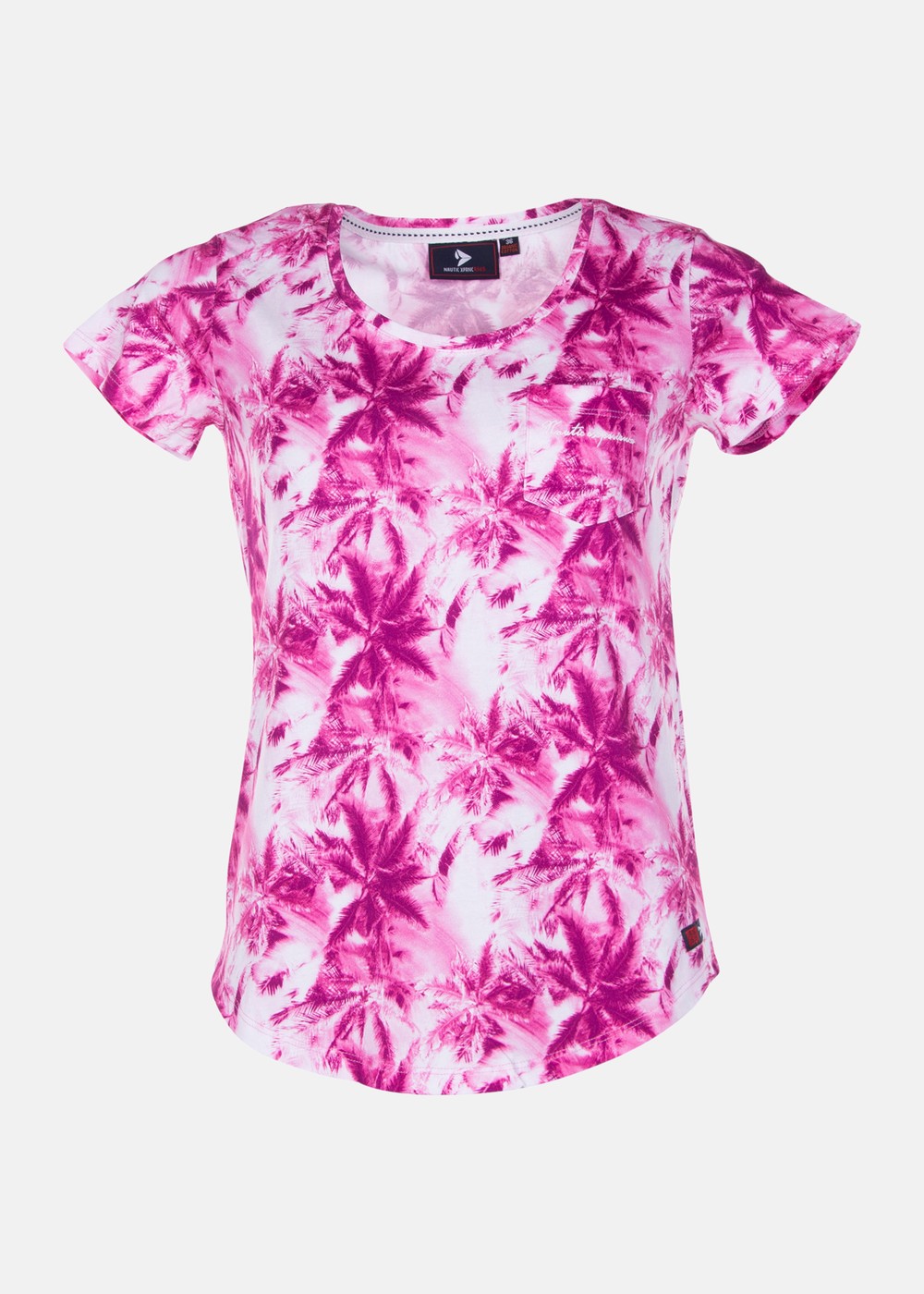 Maui Tee W, Pink Aop, 36,  T-Shirts