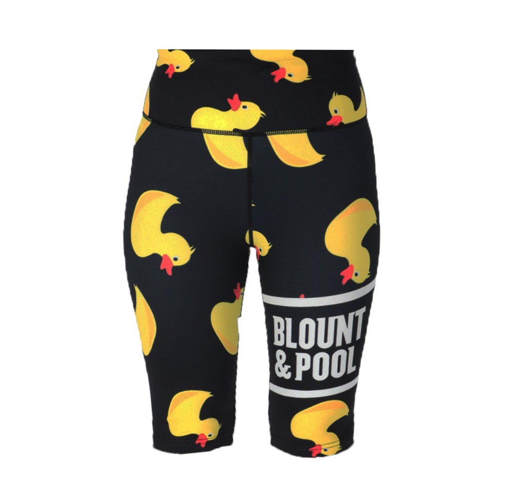 Aruba Short Tights W, Black Yellow Duck, 36,  Korta Tights