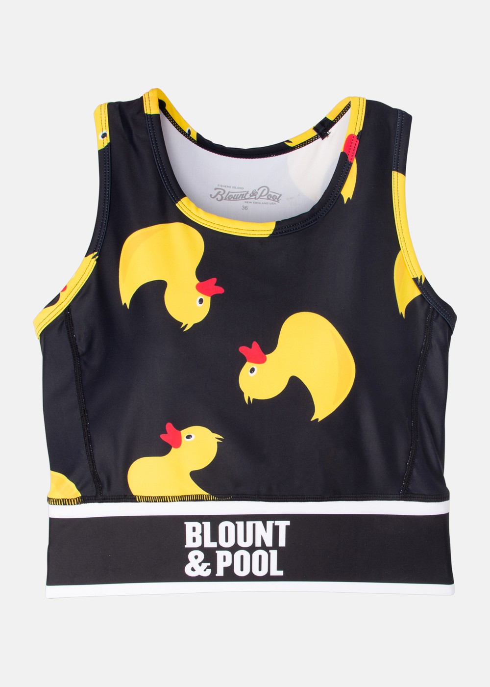 Aruba Sport Top W, Black Yellow Duck, 34,  Löparkläder Aruba Sport Top W, Black Yellow Duck, 34,  Löparkläder