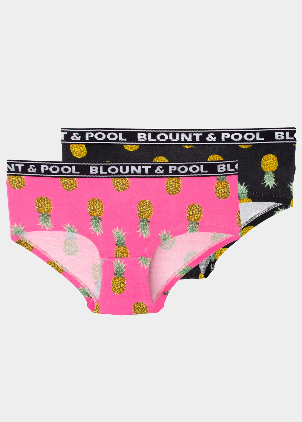 Tropical Hipsters Jr, Black Pineapple/Pink Pineapple, 158-164,  Trosor