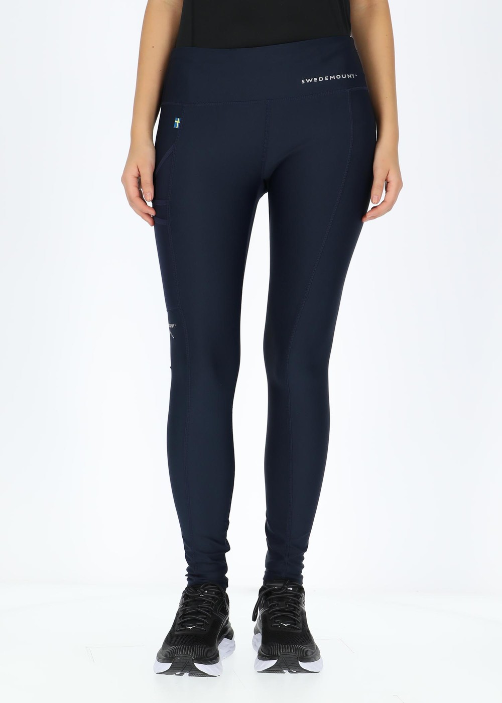 Gym Tights W, Navy, 38,  Långa Tights