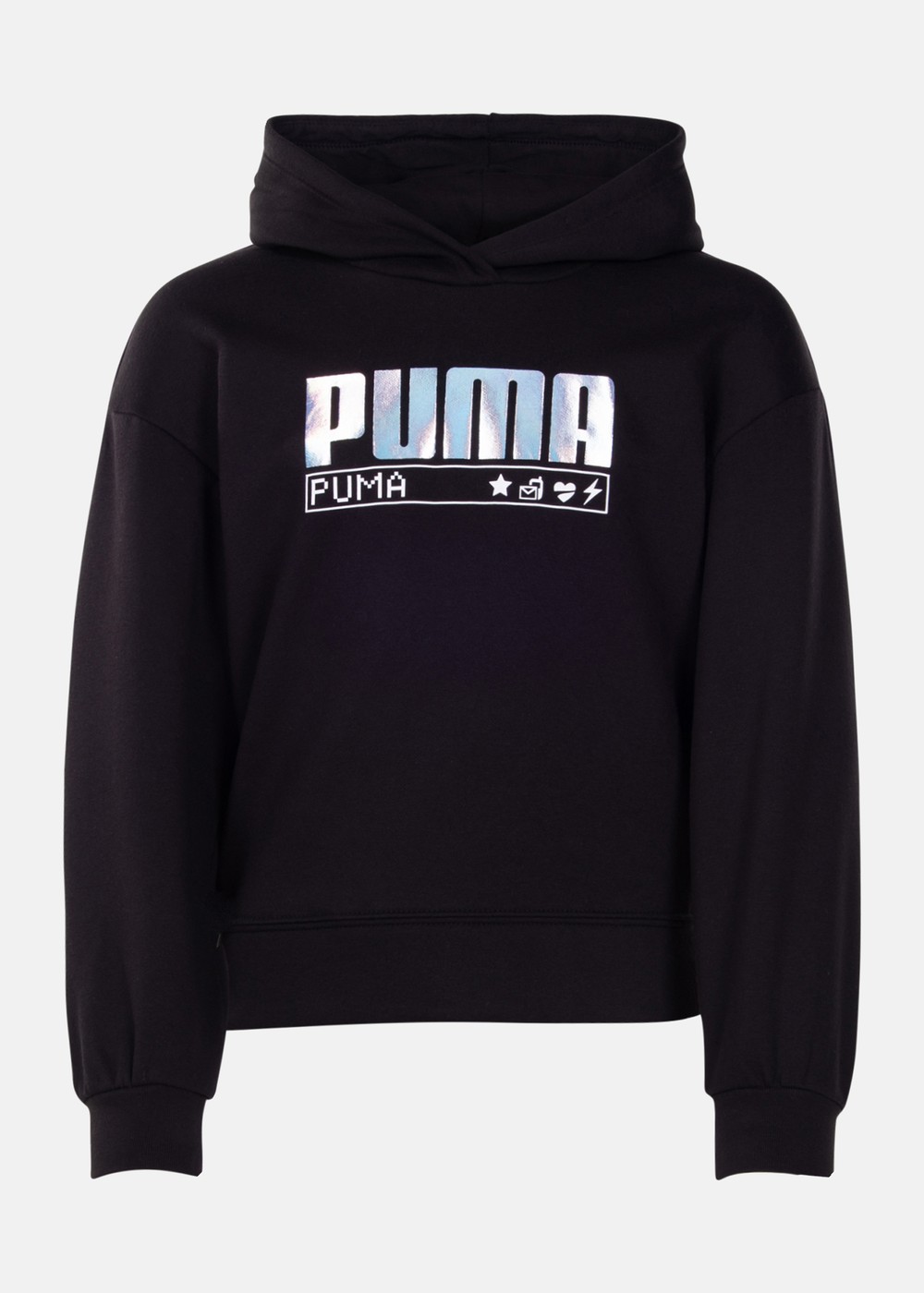 Alpha Hoodie Fl G, Puma Black, 116,  Hoodies