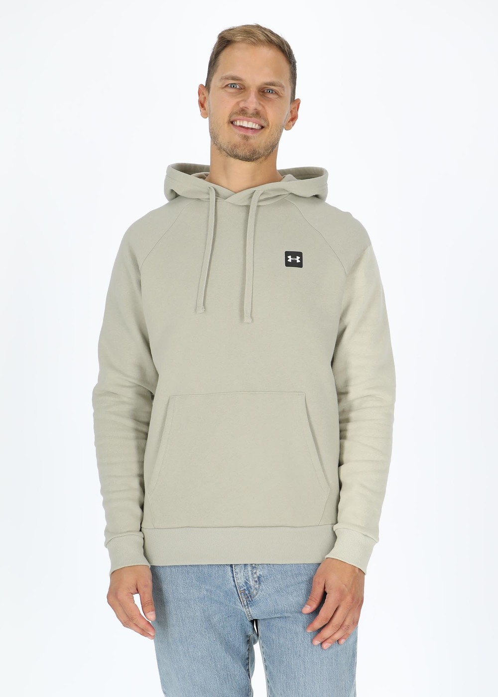 Ua Rival Fleece Hoodie, Khaki Base, M,  Hoodies Ua Rival Fleece Hoodie, Khaki Base, M,  Hoodies