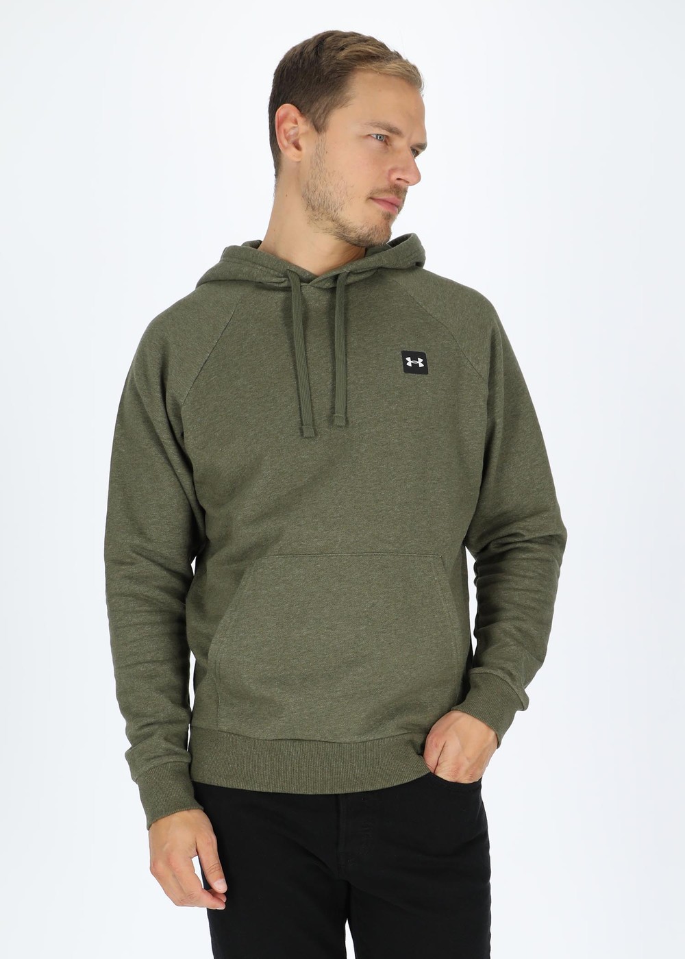Ua Rival Fleece Hoodie, Marine Od Green Light Heather, S,  Hoodies Ua Rival Fleece Hoodie, Marine Od Green Light Heather, S,  Hoodies