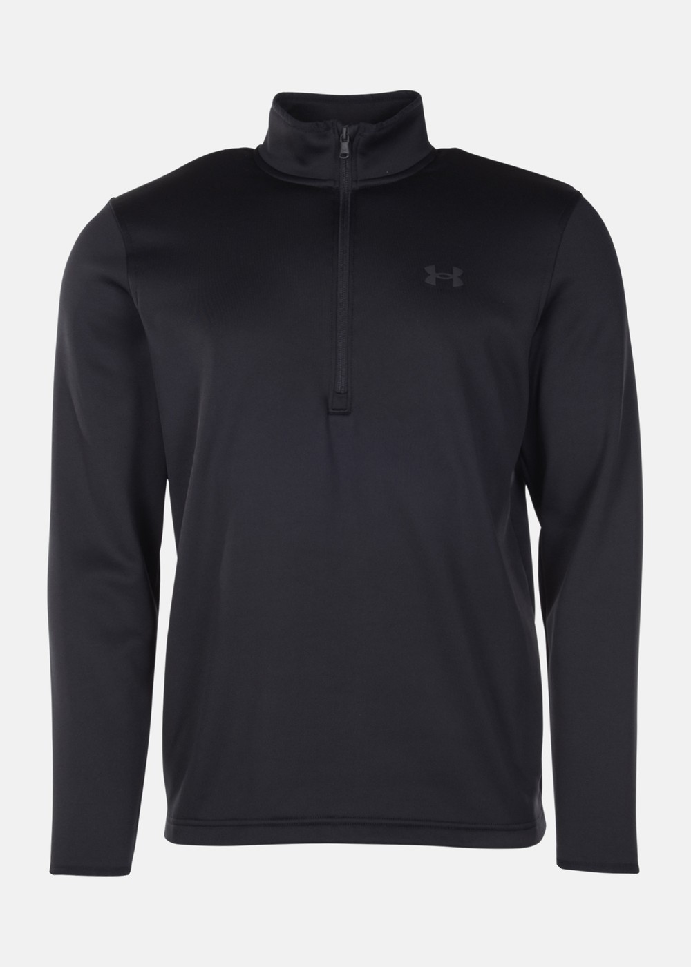 Ua Armour Fleece 1/2 Zip, Black, S,  Fleecetröjor