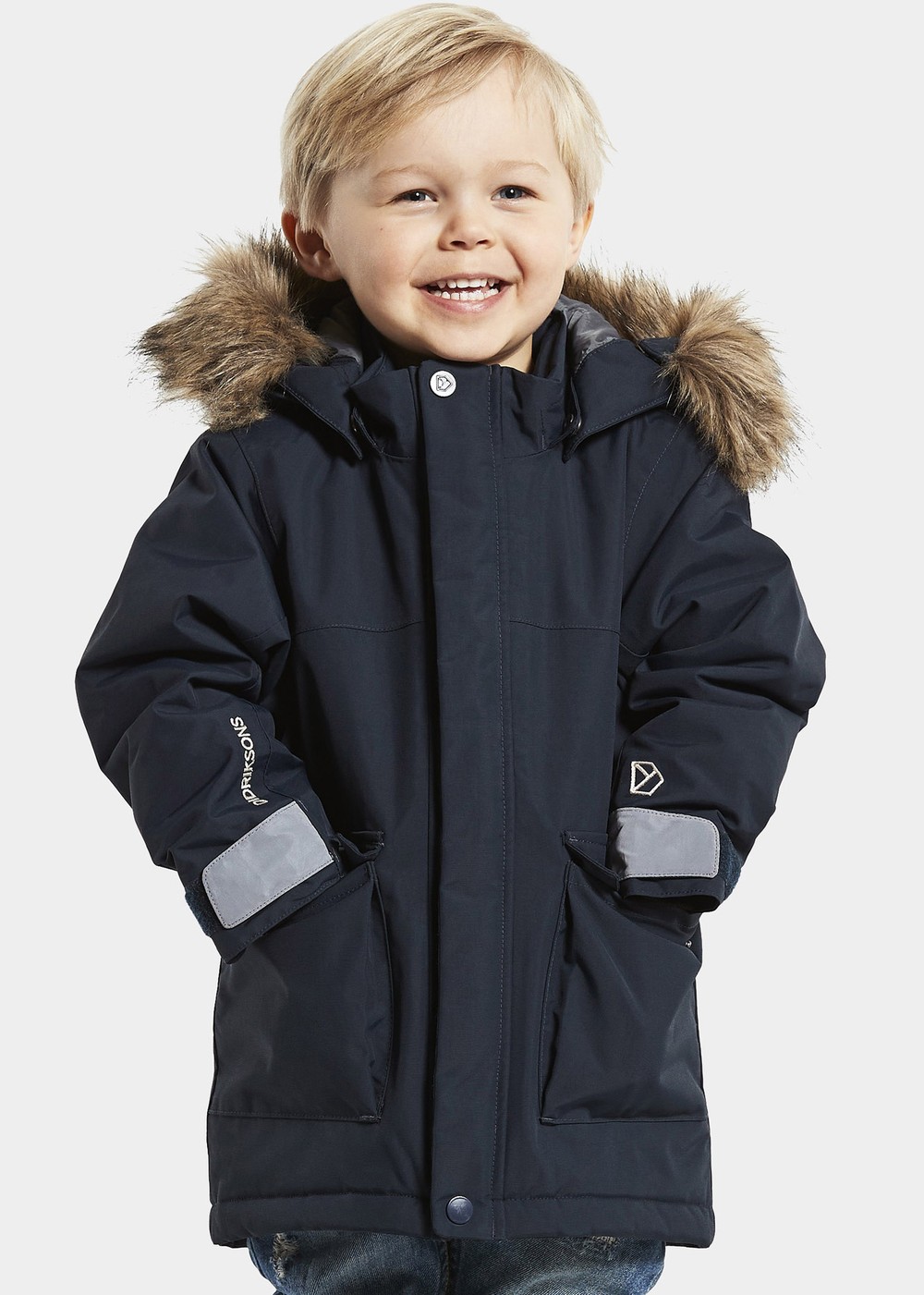 Kure Kid's Parka 2, Navy, 110,  Vinterjackor | Dam//Aktivitet//Löparkläder//Löpar-t-shirts | Padelspecialisterna