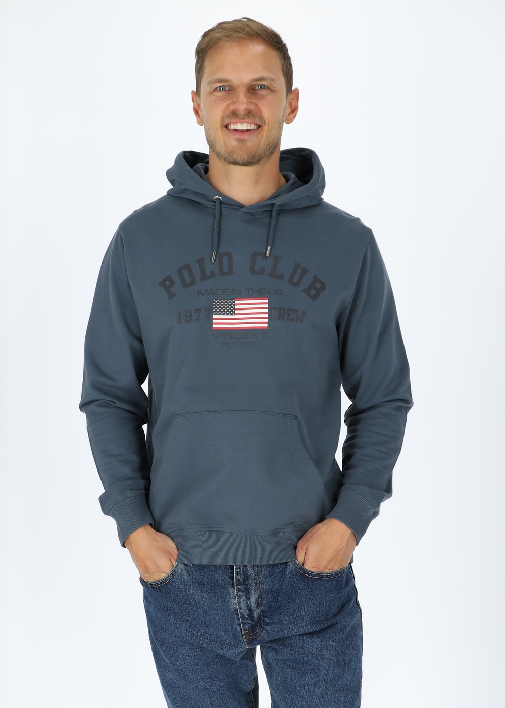Nashville Swe, Denim Blue, M,  Hoodies