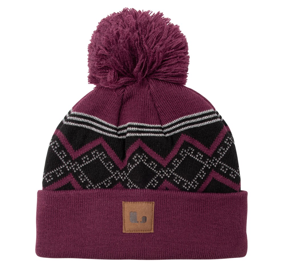 Aneby Hat, Plum, 48-52,  Pannband