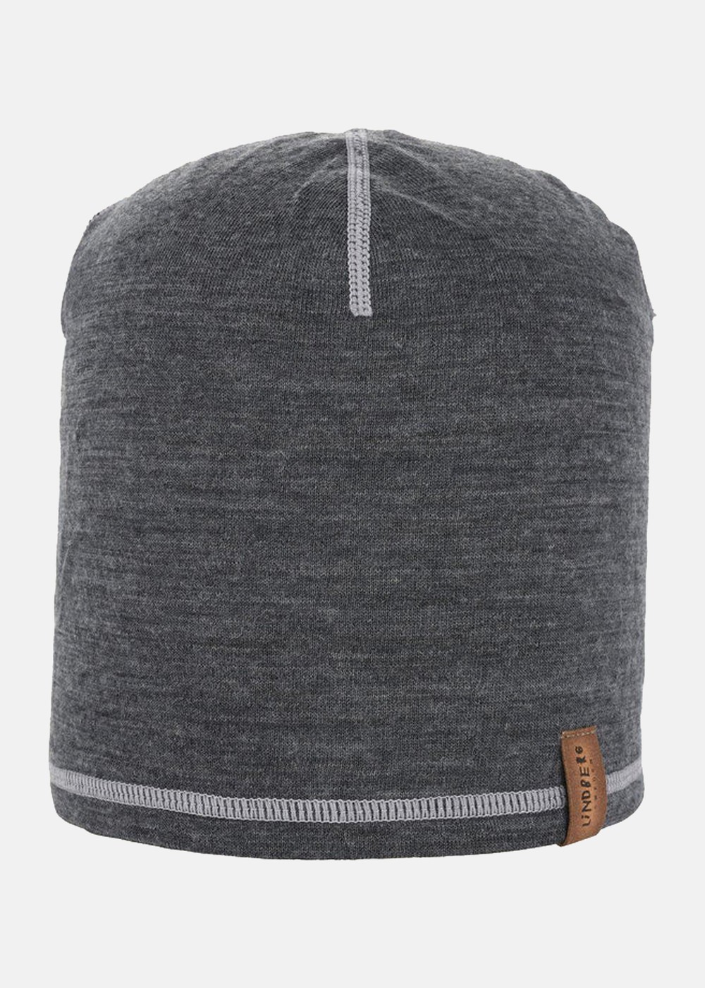 Flen Merino Hat, Anthracite, 48-52,  Pannband