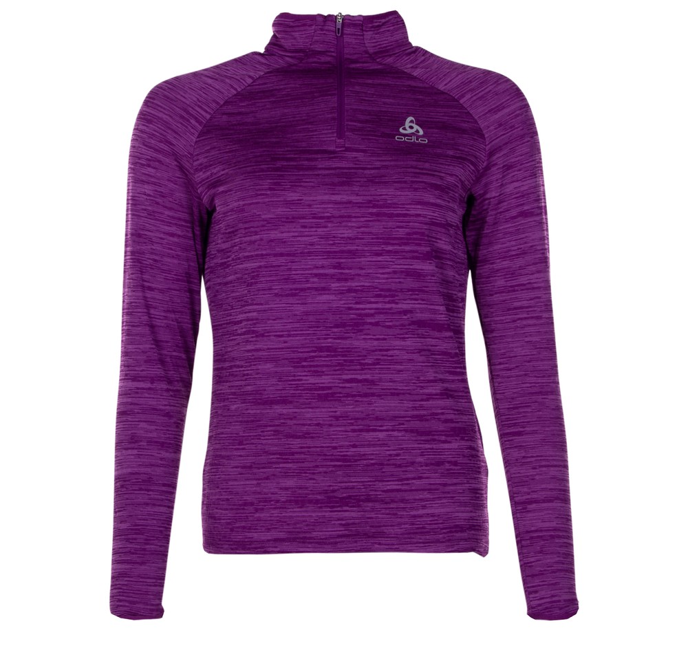 W Midlayer 1/2 Zip Millennium, Charisma Melange, Xs,  Löparjackor