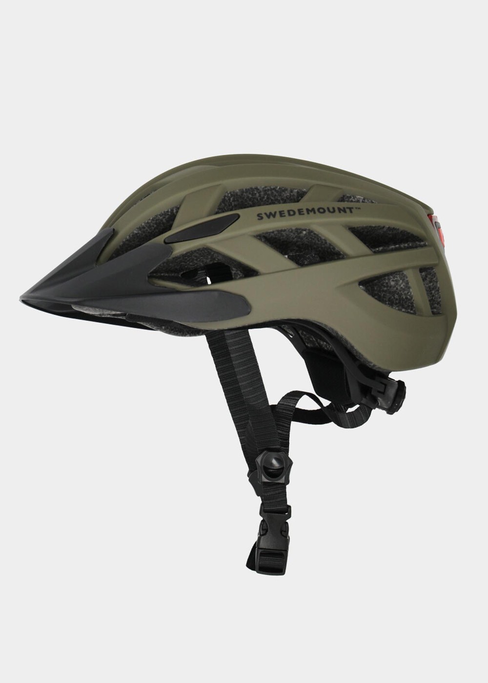 Bike Led Helmet, Olive, 55/58,  Cykelhjälmar Bike Led Helmet, Olive, 55/58,  Cykelhjälmar