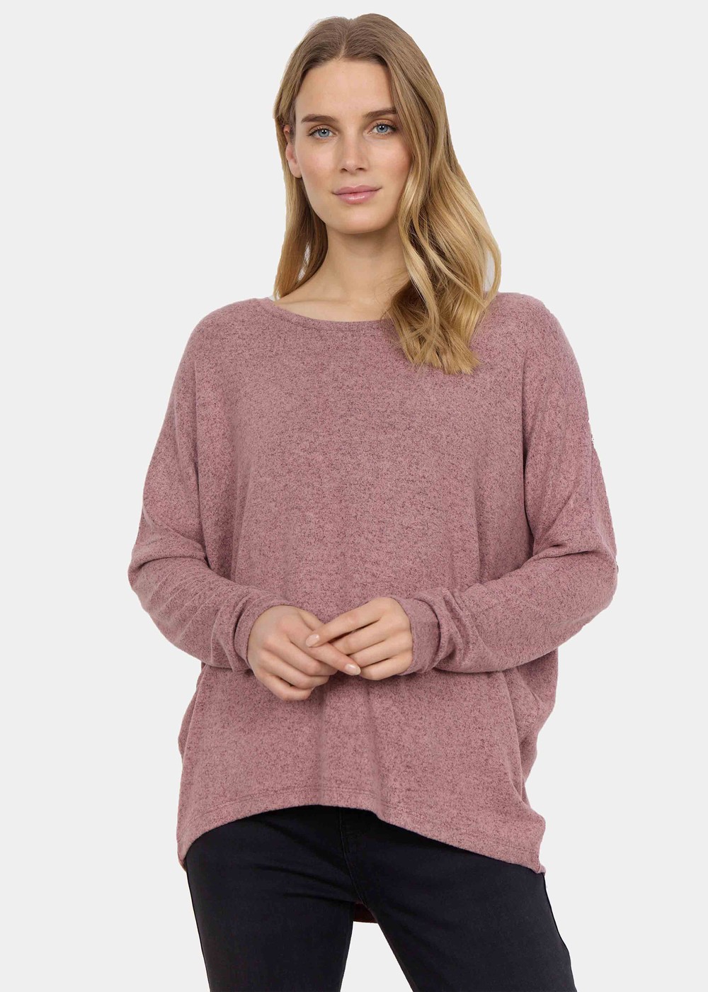 Sc-Biara 1, Woodrose  Melange, 2xl,  Stickat