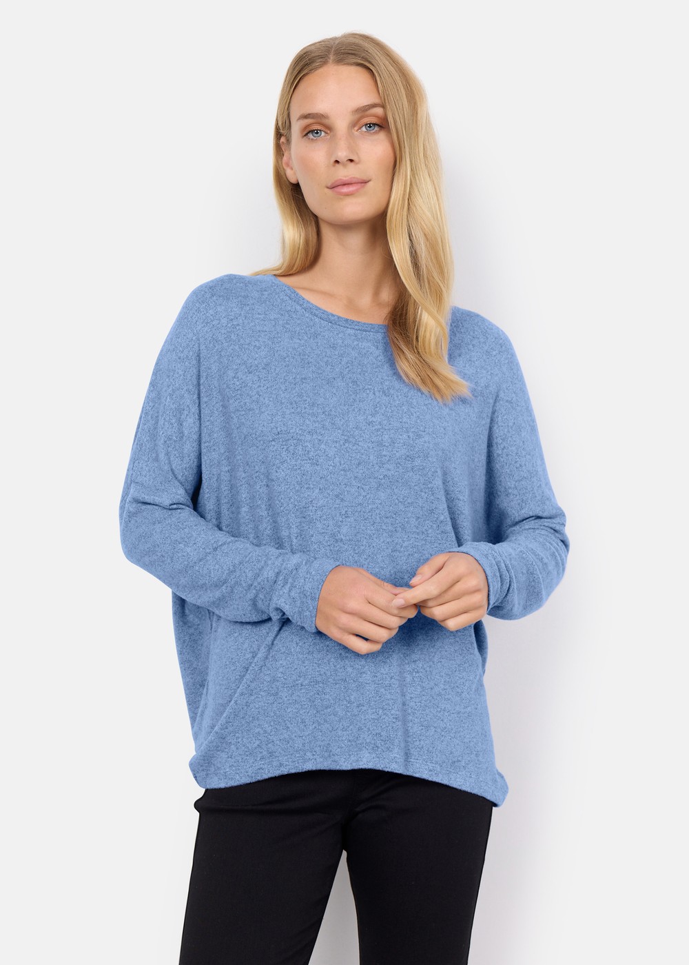 Sc-Biara 1, Air Blue Melange, S,  Stickat